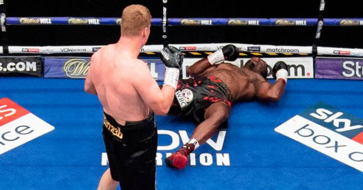 Dillian Whyte Getting Knocked Out