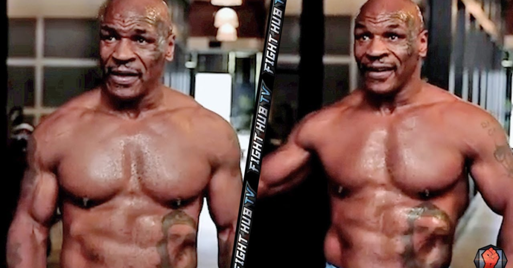 Mike Tyson looks in great shape ahead of Roy Jones Jr fight