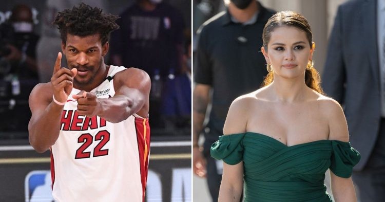 Jimmy Butler and Selena Gomez