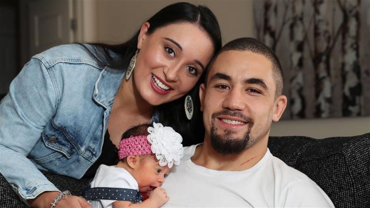 Robert Whittaker with wife