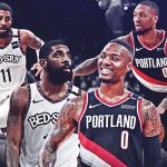 Kyrie Irving and Damian Lillard over the years