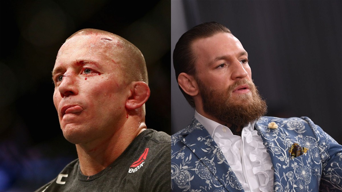 Georges St Pierre and Conor McGregor