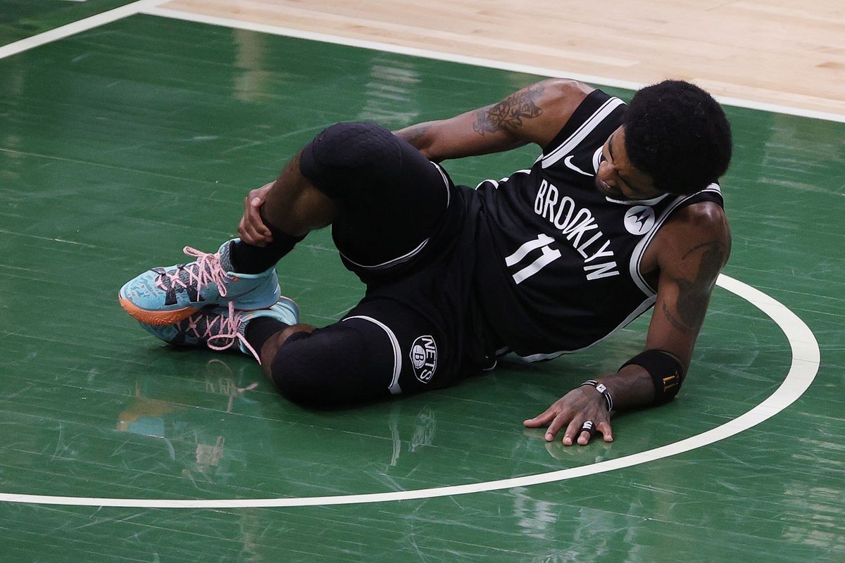 Kyrie Irving injures ankle in NBA playoffs