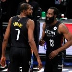 Brooklyn Nets KD and Harden contemplate a play