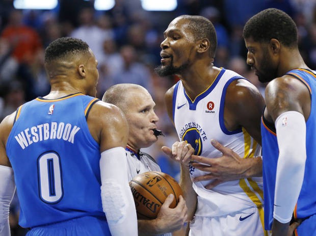Russell Westbrook and Kevin Durant beef