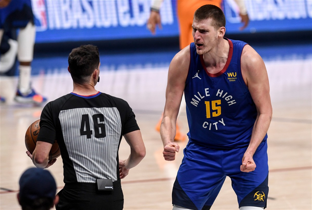 Denver Nuggets' Jokic asking for a call