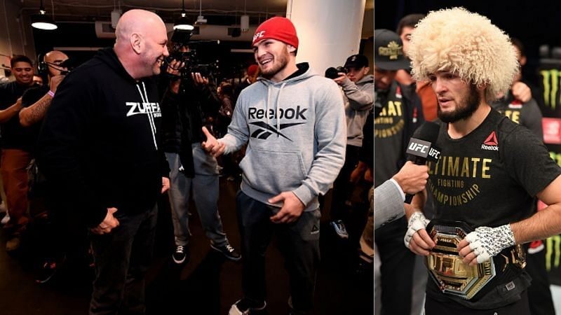 Dana White meets Khabib to discuss about his future in the UFC