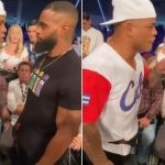 Hector Lombard and Tyron Woodley