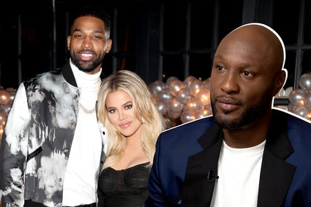What happened between Lamar Odom and Tristan Thompson in Khloe Kardashian's comment section.
