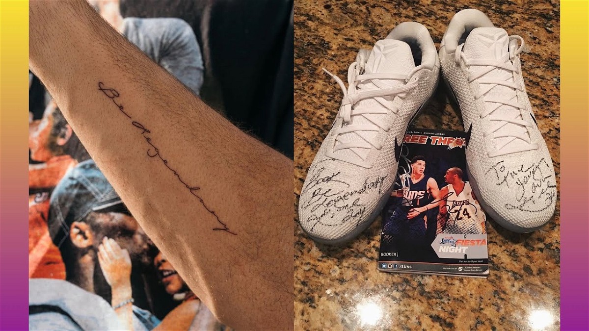 Kobe Bryant 'Be Legendary' tattoo