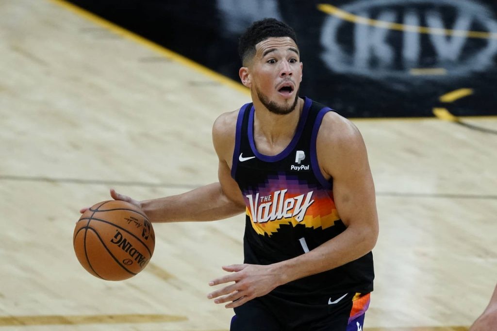 Phoenix Suns Booker in " The Valley" Jersey
