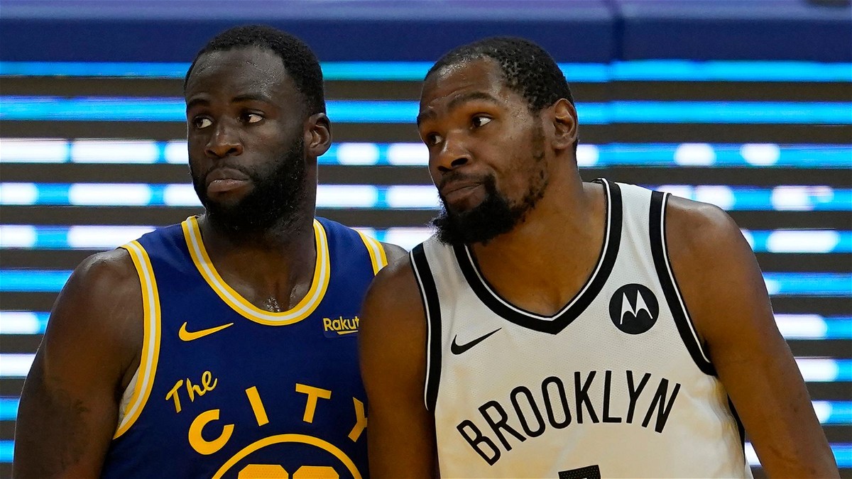 Kevin Durant and Draymond Green
