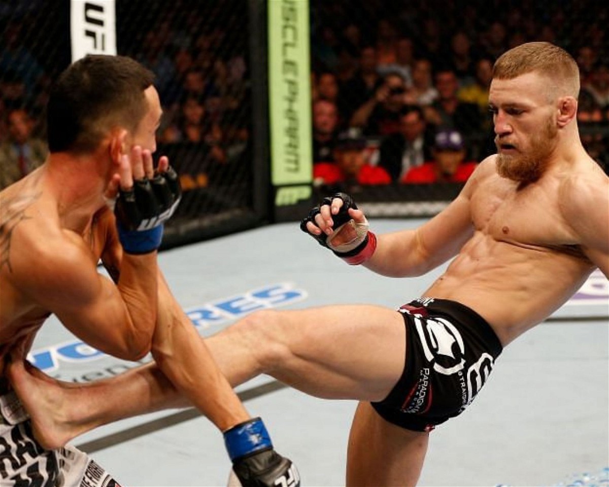 Conor McGregor tore his ACL against Max 