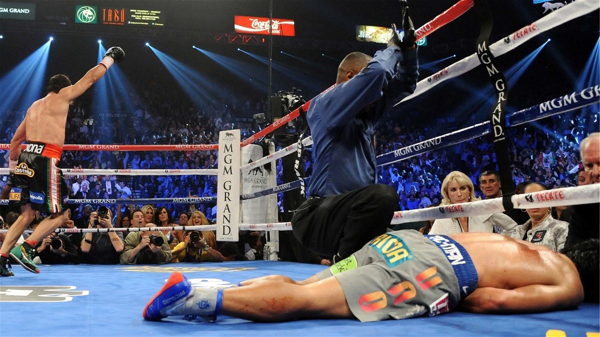 Manny Pacquiao knocked out