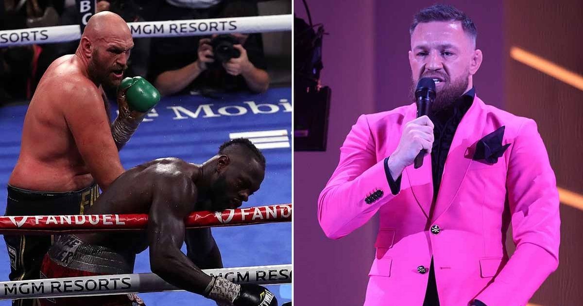 0 MAIN Conor McGregor sends message to Tyson Fury after recently meeting Deontay Wilder