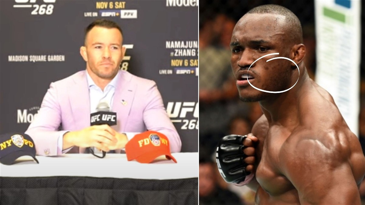 Colby Covinton questions black spots on Kamaru Usman, alleged steroid use