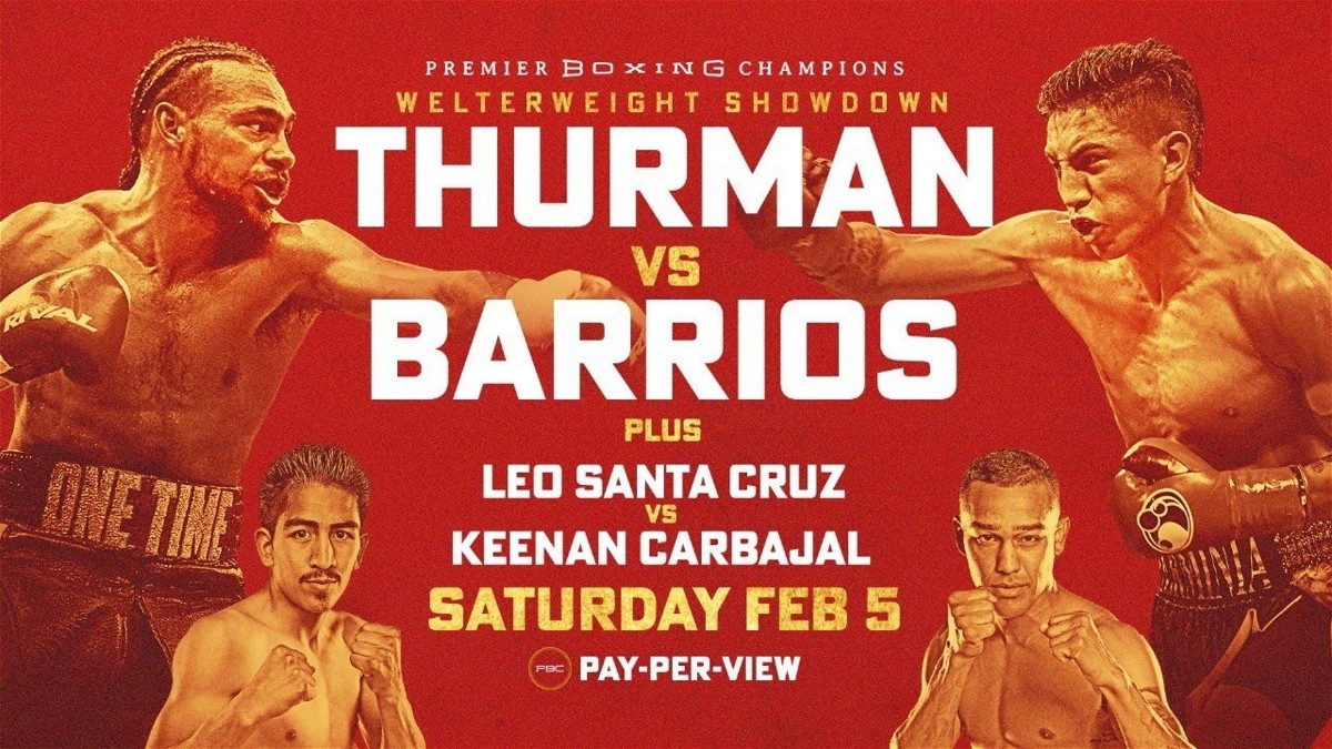 Keith Thurman vs Mario Barrois 