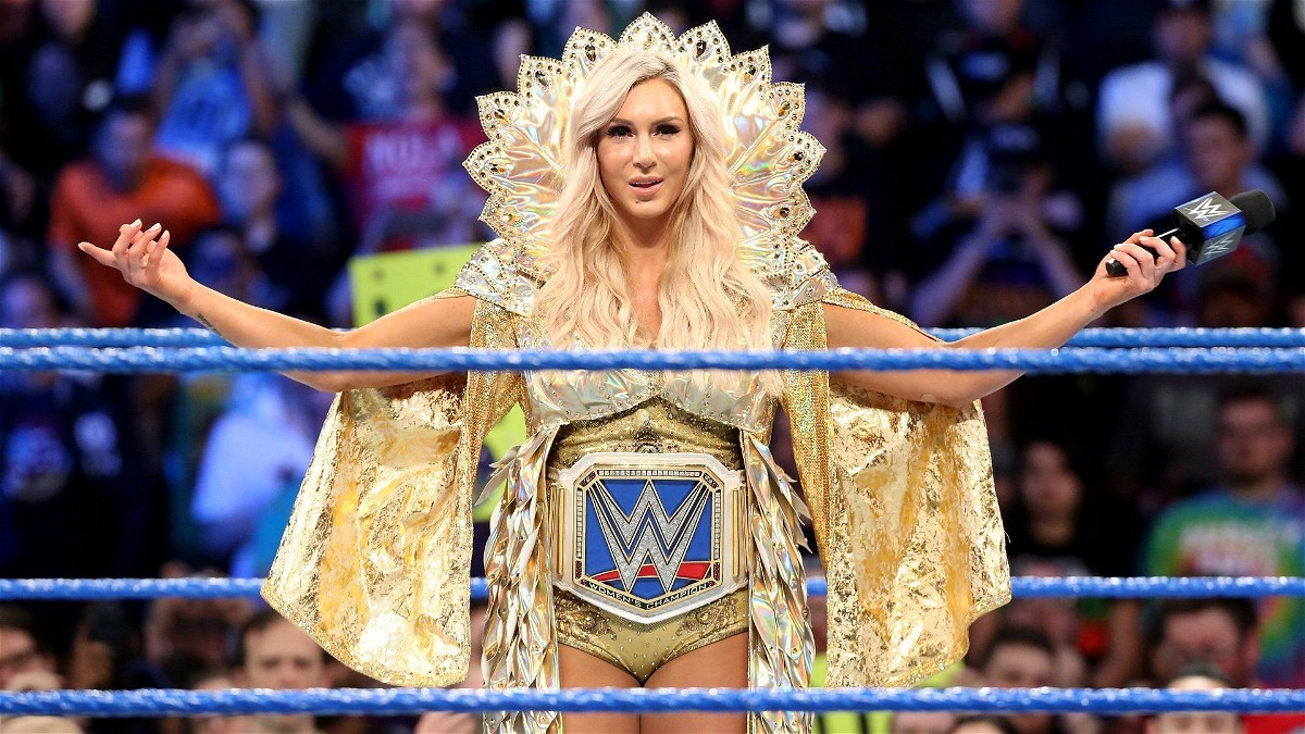 Charlotte Flair at Royal Rumble 2022