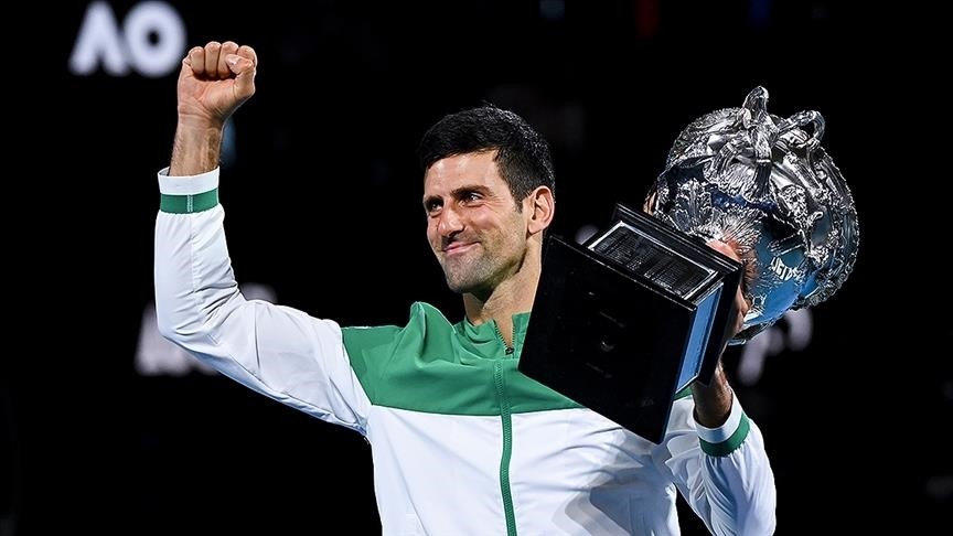 Novak Djokovic in Australian open 2021