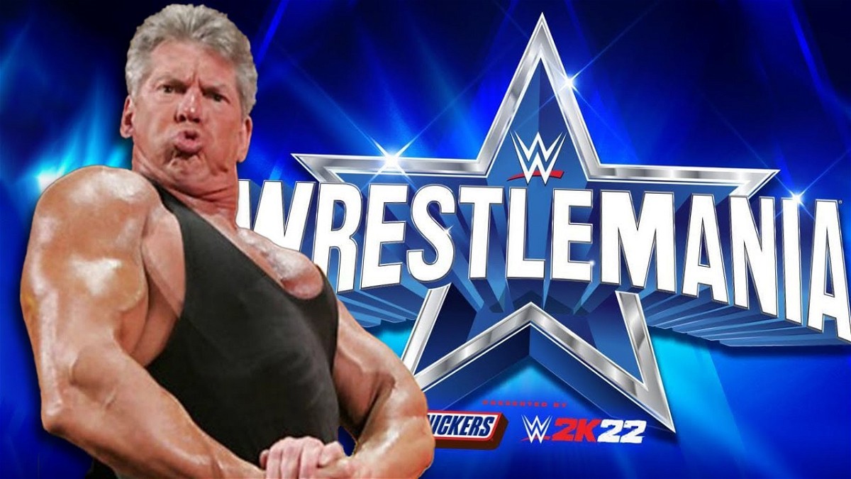 Vince McMahon at WrestleMania 38