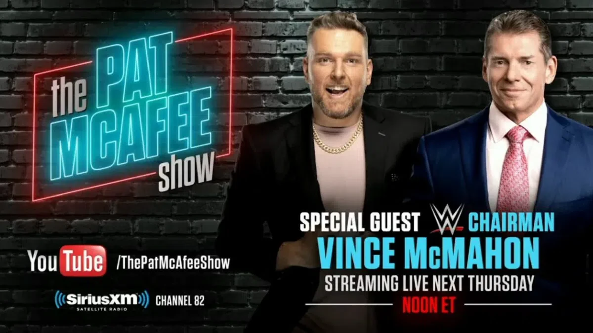The Pat Mcafee Show with the Special Guest Vince McMahon (Image Courtesy: SEScoops.com)