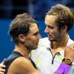 Rafael Nadal and Daniil Medvedev