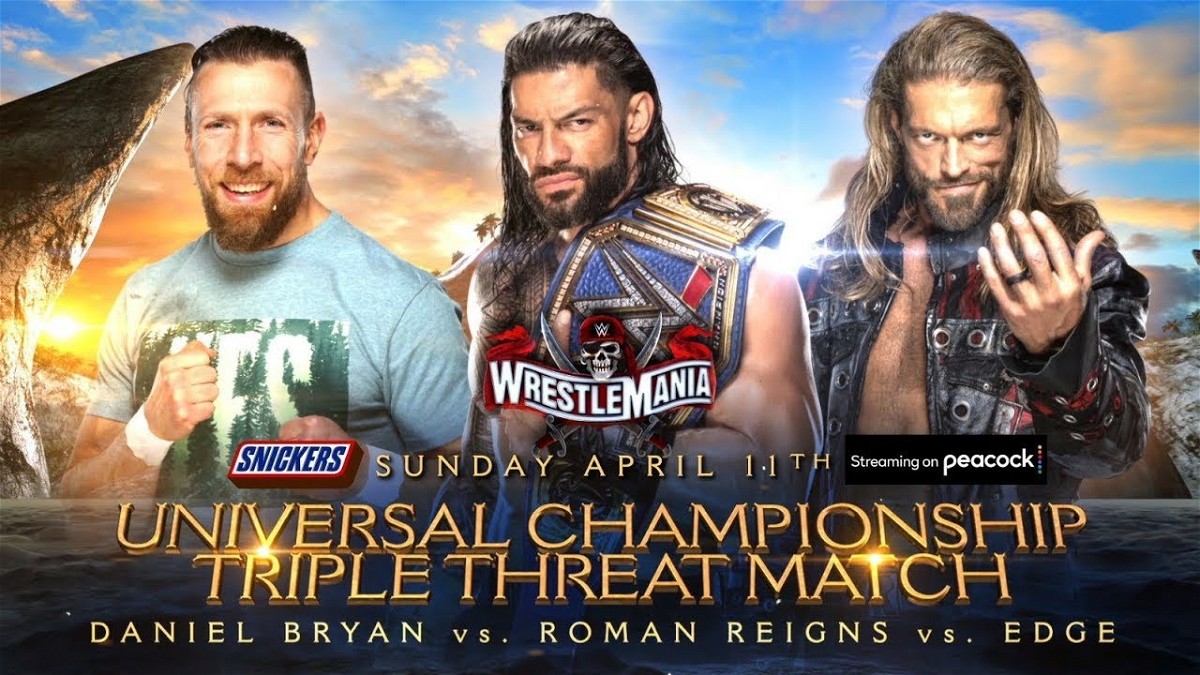 Roman Reigns vs Danial Bryan vs Edge