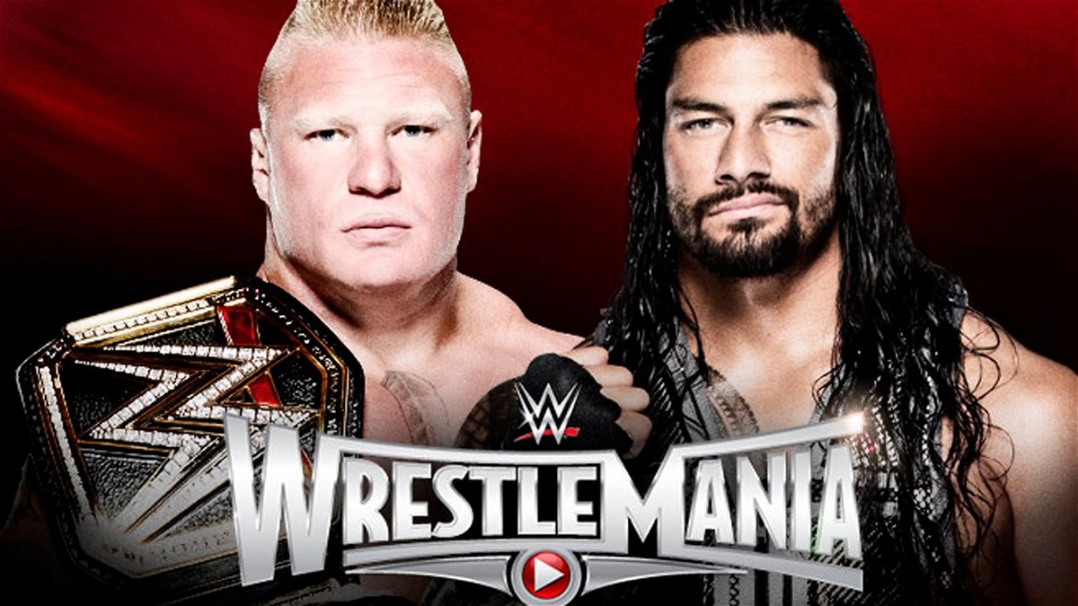 Roman Reigns vs Brock Lesnar WrestleMania 31