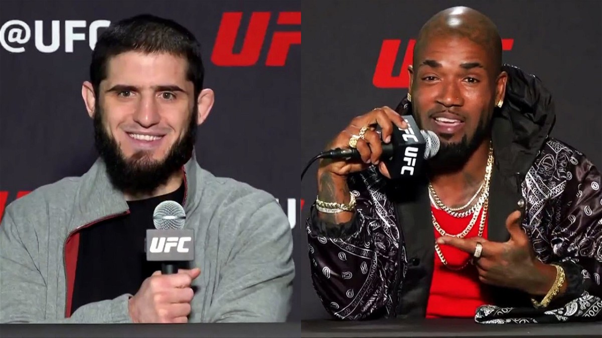 Islam Makhachev and Bobby Green