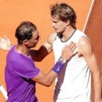 Alexander Zverev and Rafael Nadal
