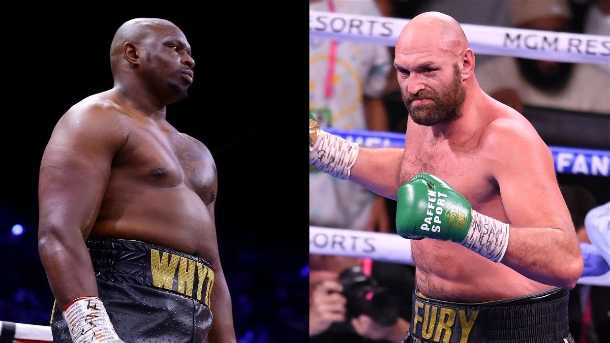 Tyson Fury vs Dillian Whyte is official (Image Courtesy Twitter)