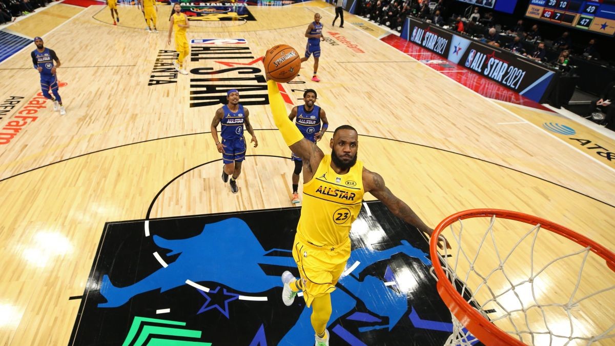 LeBron James has more Minutes in the All-star game than Team Durant combined