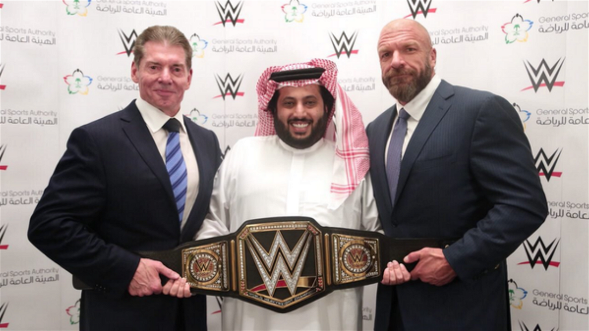 WWE partners with Saudi Arabia