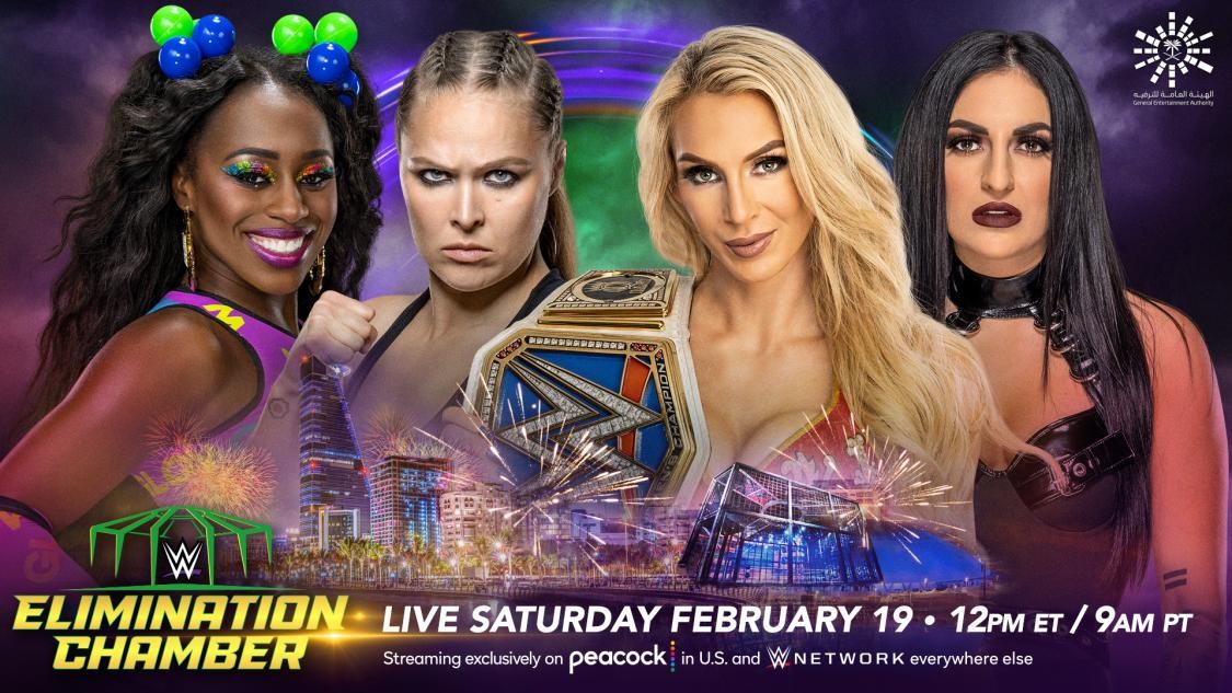 Ronda Rousey and Naomi vs Charlotte Flair and Sonya Deville