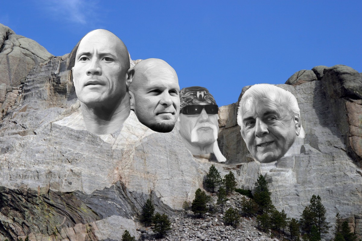 Mouth rushmore of wrestling