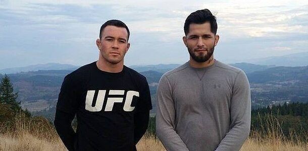 Jorge Masvidal with Colby COvington (Image Credit: Instagram)