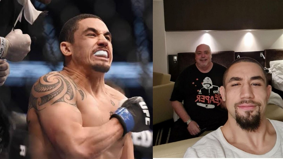 Robert Whittaker and his father Jack Whittaker
