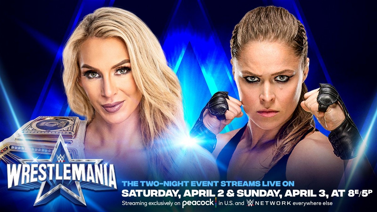 Charlotte Flair vs Ronda Rousey for the SmackDown Women's Title