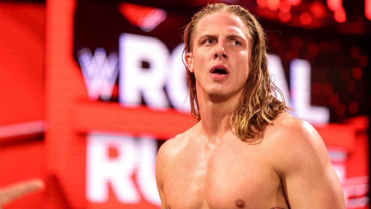 Matt Riddle was supposed to win Royal Rumble
