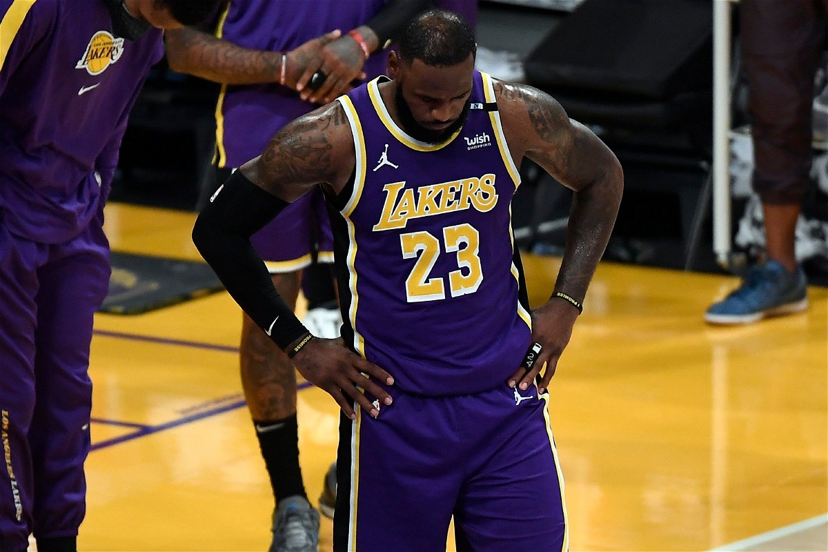 LeBron James of the Los Angeles Lakers via Twitter