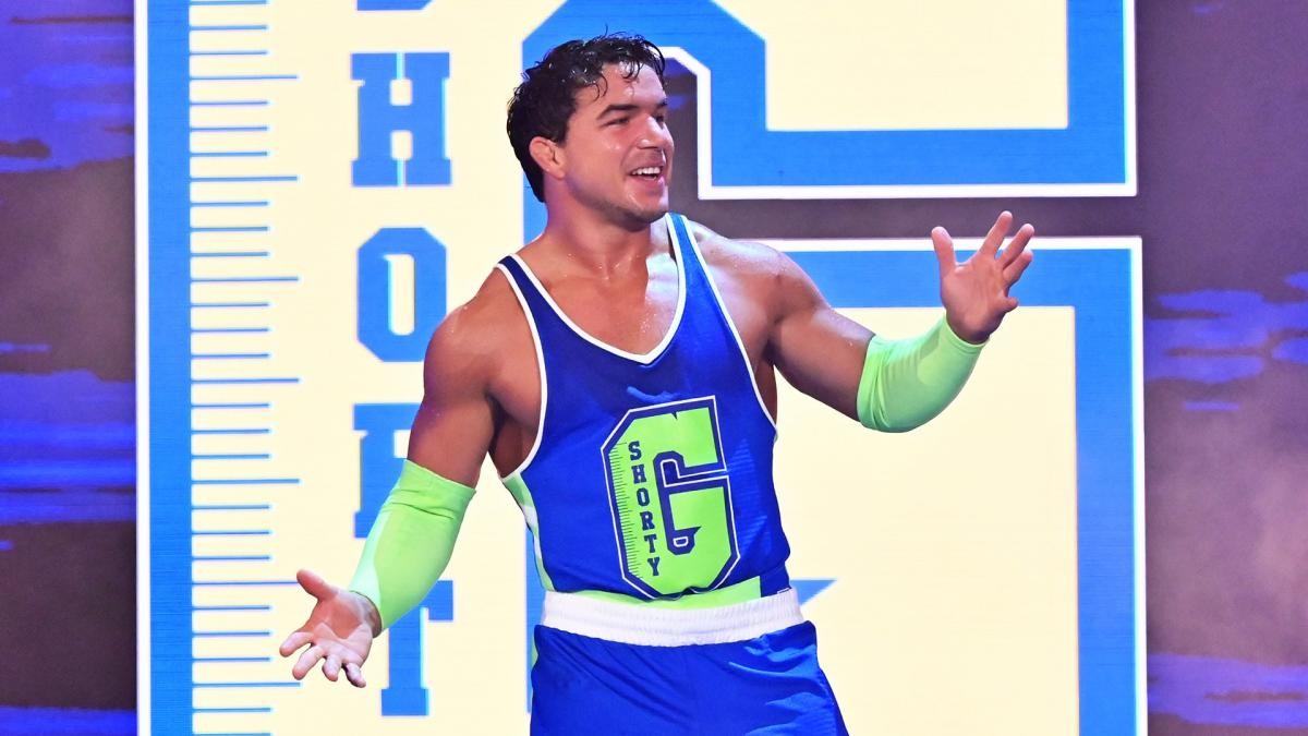 Chad Gable as Shorty G in 2019.