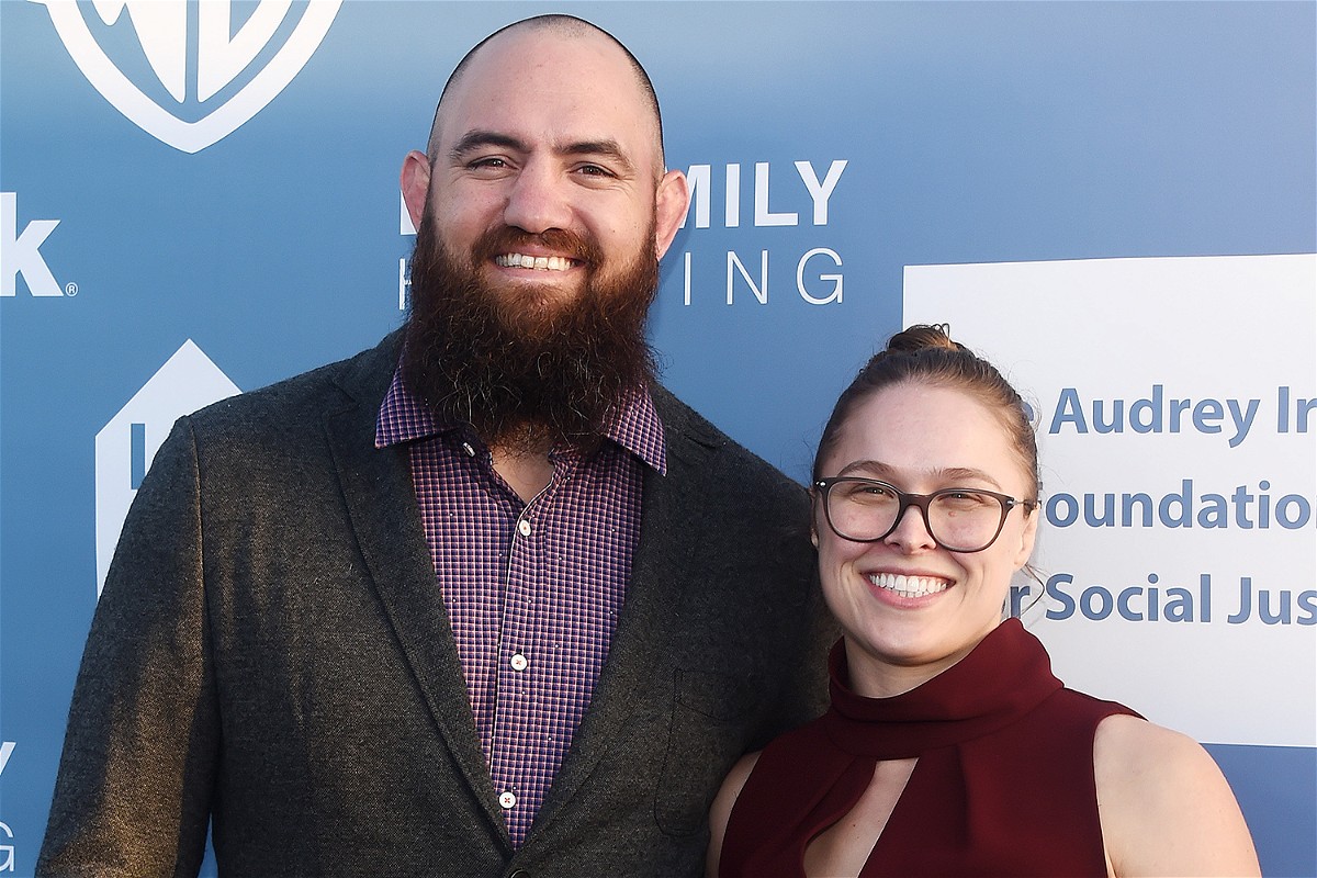 Ronda Rousey and husband Travis Browne