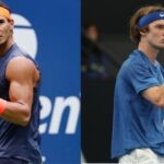 Rafael Nadal and Andrey Rublev