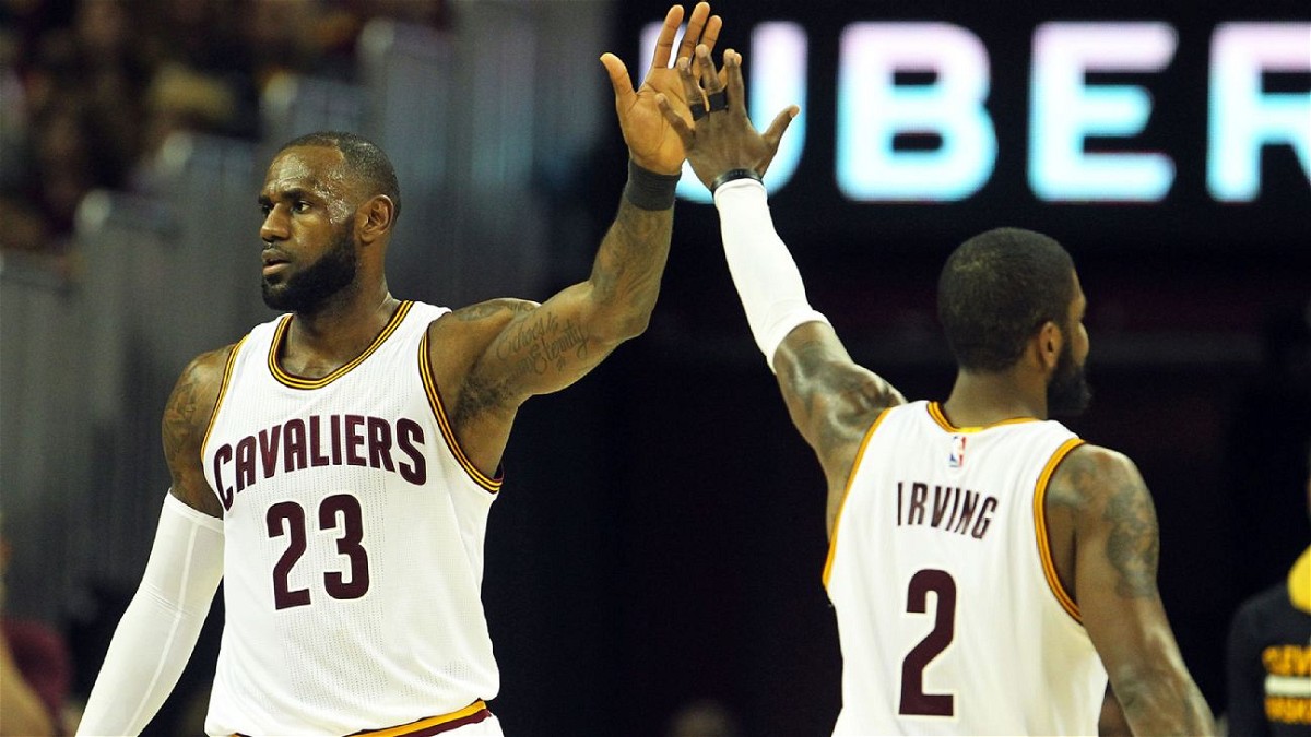 LeBron James tweets out in support of Kyrie Irving not being allowed to play vs the Knicks