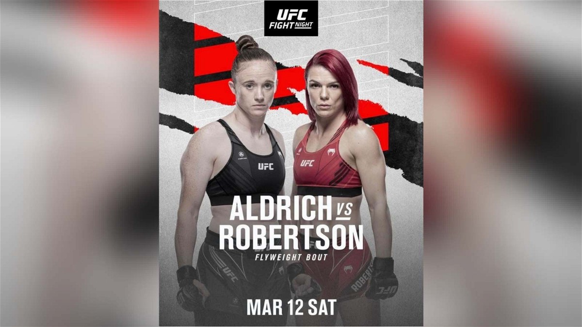 UFC Vegas 50 Prelims: JJ Aldrich vs Gillian Robertson