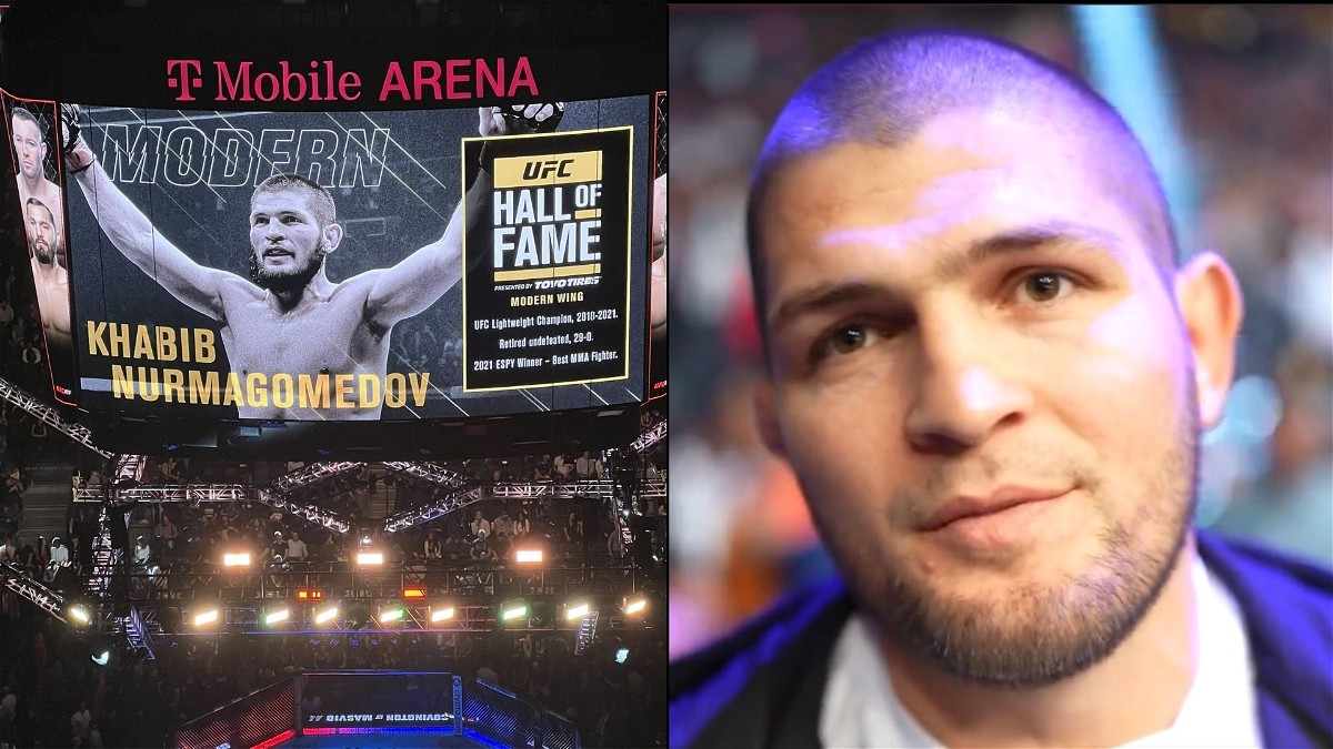 Khabib Nurmagomedov will be inducted into the UFC Hall of Fame Class of 2022