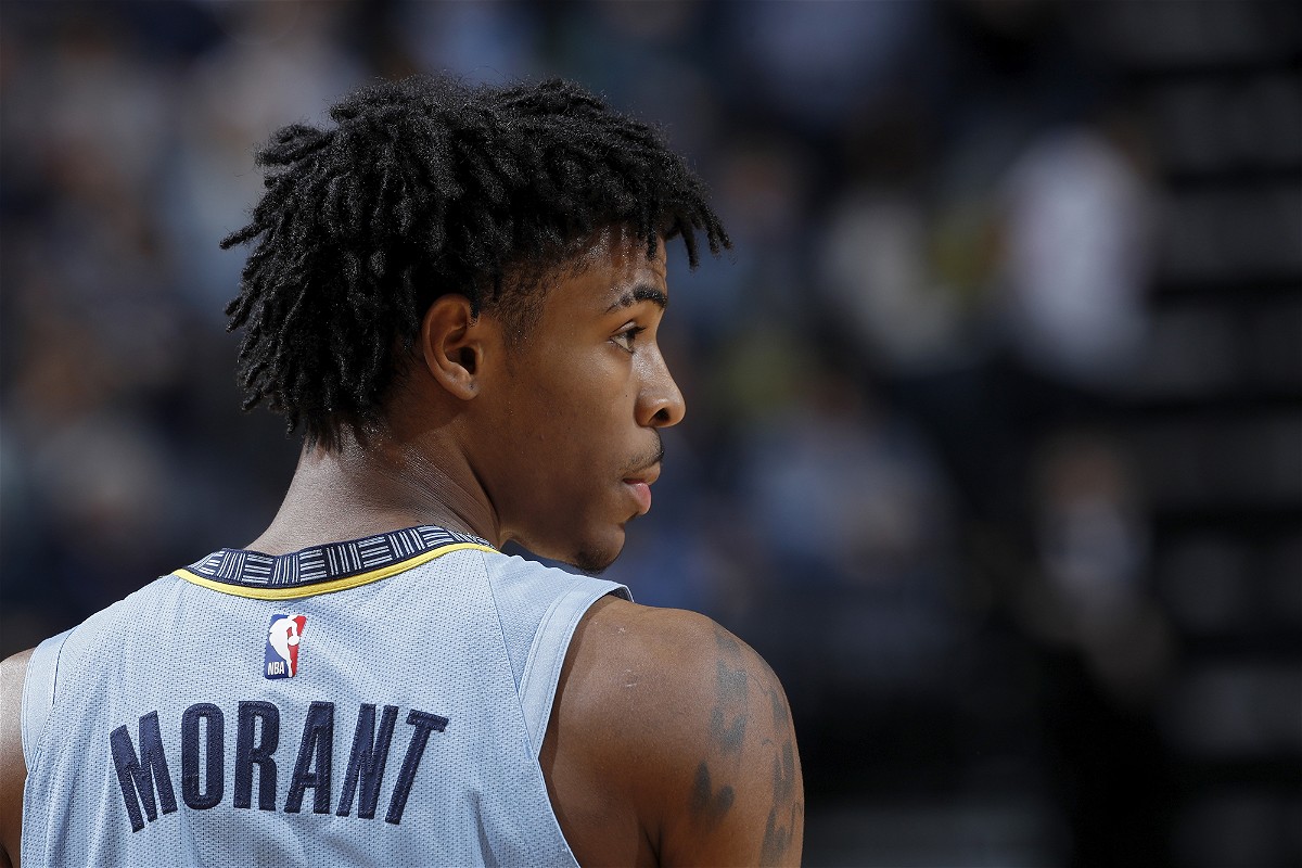 Ja Morant of the Memphis Grizzlies is only behind Stephen Curry and LeBron James in the NBA's media interactions