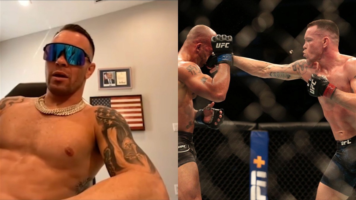 Colby Covington and Robbie Lawler