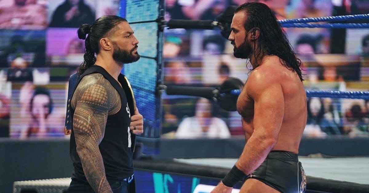 Drew McIntyre & Roman Reigns showdown