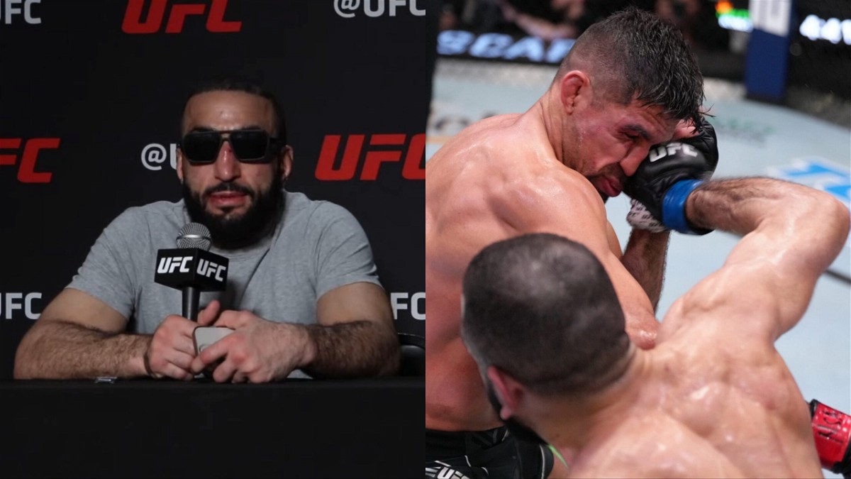 Belal Muhammad speaks about not being able to finish Vicente Luque